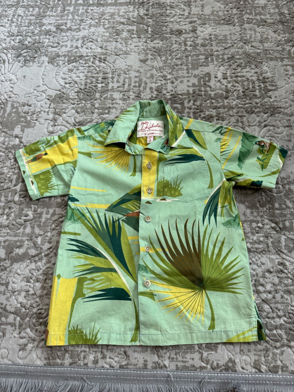 KAHALA SHIRTS X NICK KUCHAR XS 4-5